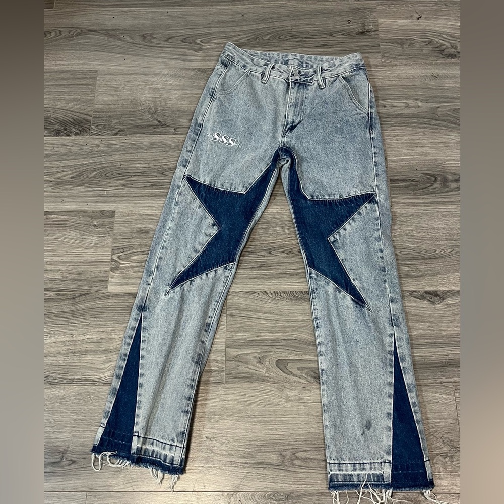 Star Patch supermade Denim Jeans